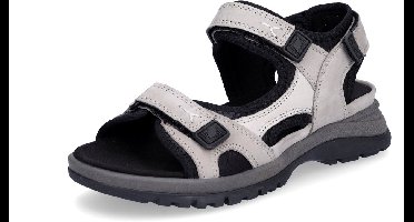 Waldläufer damessandaal Sora grijs zwart 7,5