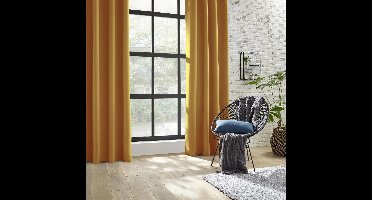 Verduisteringsgordijn met oogjes 140 x 260 cm