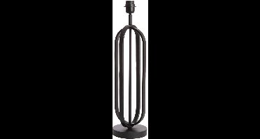 Light & Living Tafellamp Aster - Zwart - Ø16cm - Modern - Woonkamer - Slaapkamer