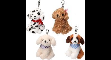 Depesche - TOPModel knuffel hond hanger - KITTY and DOGGY - 1 stuk