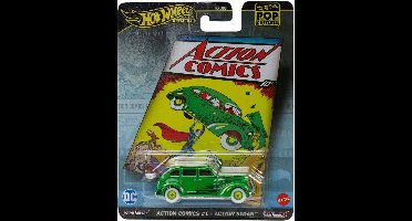 Hot Wheels HVJ50 Action Comics #1 Action Sedan Berline, green
