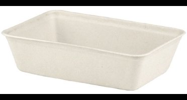 Daily Style – Maaltijdbak – Suikerriet Bagasse – 1000 ml – 50 stuks – Duurzaam Wegwerpservies