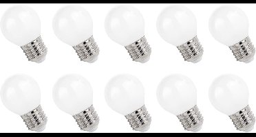 Spectrum LED Lamp E27 1W 230V - 90 Lumen - 2700K Warm wit - Gezellig licht - Energiezuinig - 10 stuks