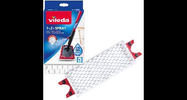 Vileda 1.2.Spray Vervanging - Microvezelpad voor 12 Spray systeem - 1 Stuk