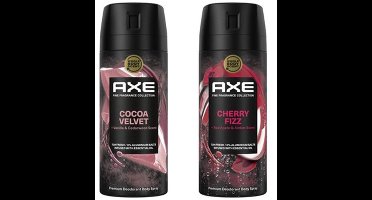 AXE Fine Fragrance Deo Spray - Cherry Fizz & Cocoa Velvet