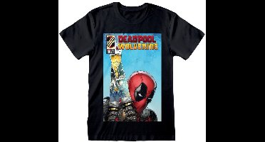 Deadpool Deadpool & Wolverine - Deadpool Reflection Heren T-shirt - zwart - M
