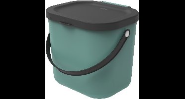 Rotho Albula afvalscheiders - GFT afvalbak - 6L -donkergroen