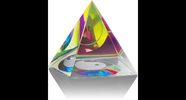 Feng shui piramide 60 mm, yin yang