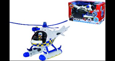 Brandweerman Sam Wallaby Politiehelikopter Geluid En Licht + Beeldje