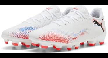 PUMA FUTURE 8 PLAY FG/AG Wn's Dames Sportschoenen - PUMA White-PUMA Black-Glowing Red