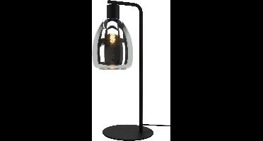 EGLO Chelvey Tafellamp - E27 - 50,5 cm - Rookglas