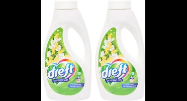 Dreft The Ultimate Care wasmiddel Wilde Orchideeën 16 wasbeurten X2