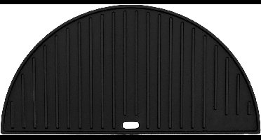 M.T.C-Halve-Maan-Plancha-Gietijzer-Grillen-Griddle-Half Moon-46.5 cm-Rooster