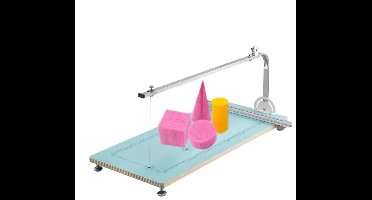 Schuimsnijmachine - Piepschuimsnijmachine - Piepschuim - Verstelbare Hoek - Schuimsnijmachine - Regelbare Temperatuurtafel - Piepschuimspons Snijgereedschapsset