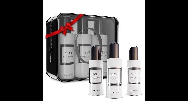 MOHI Intense Repair Travel Set - Shampoo, Conditioner & Haarmasker (3 x 100ml) met Reistas - Herstelt droog en beschadigd haar - Ideaal voor op reis