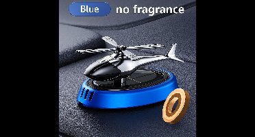 Zonne-energie Auto Luchtverfrisser – Helikopter Design, Roterende Aromadiffuser
