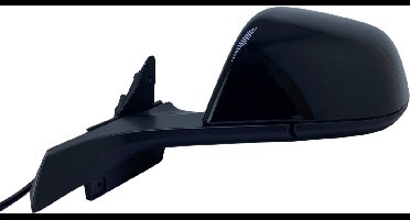 BILMAX Linker Buitenspiegel Vervanging voor Tesla Model 3 2021-2024 Elektrisch verstelbaar, Elektrisch inklapbaar, Verwarmd, Zwart gegrond, 13 kabels