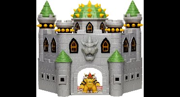 Super Mario Action Figure - Deluxe Bowser's Castle Playset