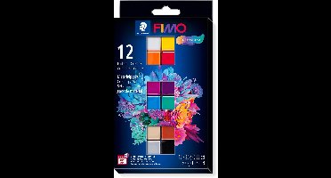 FIMO Professional - ovenhardende boetseerklei - colour pack 12 basic colours