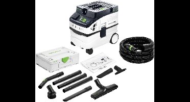 Festool CT 15 CLEANTEC mobiele afzuigkap 1200 watt 15 L ( 578327 ) + 7-delige standaard reinigingsset ( 577257 )