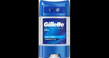 Gillette Cool Wave Anti Perspirant 48H - Clear Gel Deodorant - 70 ml