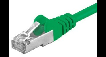 CAT5e FTP patchkabel - 5 meter groen - netwerkkabel - internetkabel - UTP kabel - RJ45 - 1000 mbit/s