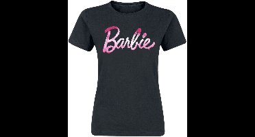 Barbie Melted Dames T-shirt - zwart - M