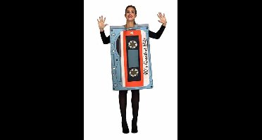 Kostuums voor Volwassenen Cassete Grijs