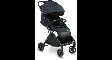 LUVION® Oslo Buggy - Plooibuggy lichtgewicht inklapbaar - Zwart - Inclusief Travel Bag