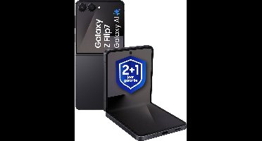 Samsung Galaxy Z Flip7 5G - 512GB - Jet Black + 1 Jaar extra garantie