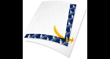 Kangaro Carbonpapier/transferpapier/overtrekpapier blauw A4 - 200x vellen - overtrekvellen - Hobbymateriaal