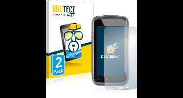 BROTECT - Screenprotector voor Honeywell Dolphin CT60 XP - Folie Beschermfolie transparant 2 Stuks