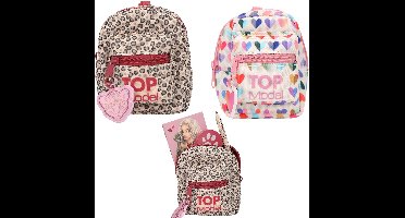 Depesche - TOPModel mini rugzak met schrijfset - 1 stuk