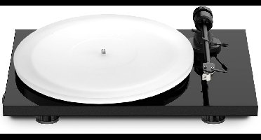 Pro-Ject E1 Phono Platenspeler met Acryl it Draaiplateau – Inclusief Voorversterker – AT3600L Cartrigde – Retro – Zwart