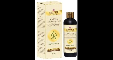 Massageolie Kapha met tulsi voor normale en vette huid, Sattva Ayurveda, 200 ml
