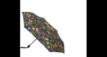 Paraplu - automatisch - opvouwbaar - Strawberry Thief Blue - Blauw - William Morris