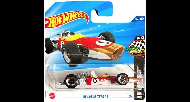HOT WHEELS LOTUS '68 TYPE 49 RACING RED 5 193/250 (1:64) HW RACE DAY 8/10