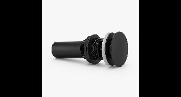 Profielenloods - Afvoerplug pop up - mat zwart