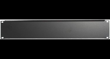 MUSIC STORE 19" rackpaneel2HE staal - Rack paneel