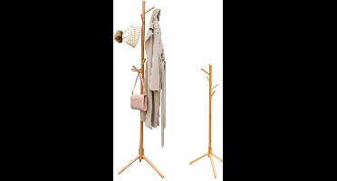 DailySupplies® Kapstok Staand - Garderoberek - Kledingrek Haken- Industrieel
