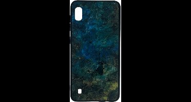 Shop4 Geschikt Hoesje voor Samsung Galaxy A10 - Harde Back Cover - Marmer Design - Krasbestendig