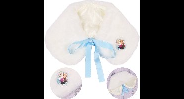 DISNEY IJsberg harige bolero, vermomming, kinderkostuum, kraag