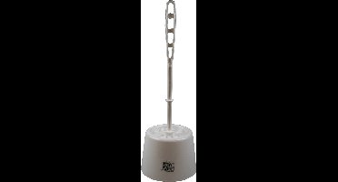 Benson Staande wc-borstel met houder - duurzaam kunststof - 37 cm - wit