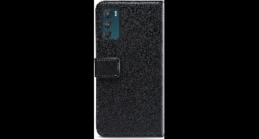 Mobilize Telefoonhoesje geschikt voor Motorola Moto G42 Hoesje | Mobilize Classic Gelly Wallet Bookcase Portemonnee | Pasjeshouder voor 2 Pasjes | Telefoonhoesje voor Pinpas / OV Kaart / Rijbewijs - Zwart