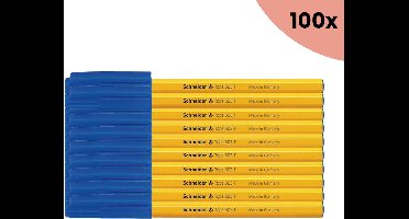 100x Balpen Schneider Tops 505 F blauw