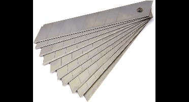 HBM reserve afbreekmessen 18mm - set 10 mesjes (6939)