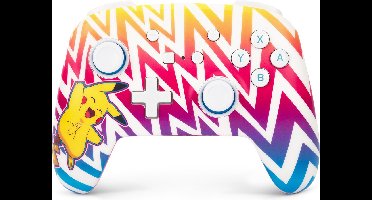 PowerA Geavanceerde Draadloze Controller - Nintendo Switch - Vibrant Pikachu