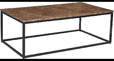 Livingfurn - Salontafel Dion Emperador 120cm - Marmer