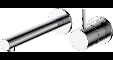 Sanifun wastafelmengkraan Atalo Chroom