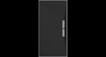 Sanifun douchebak Stone Side Black Slate 1400 x 900 S